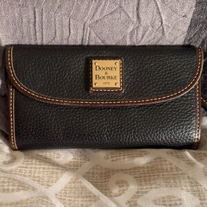 Dooney & Bourke Black Leather Wallet